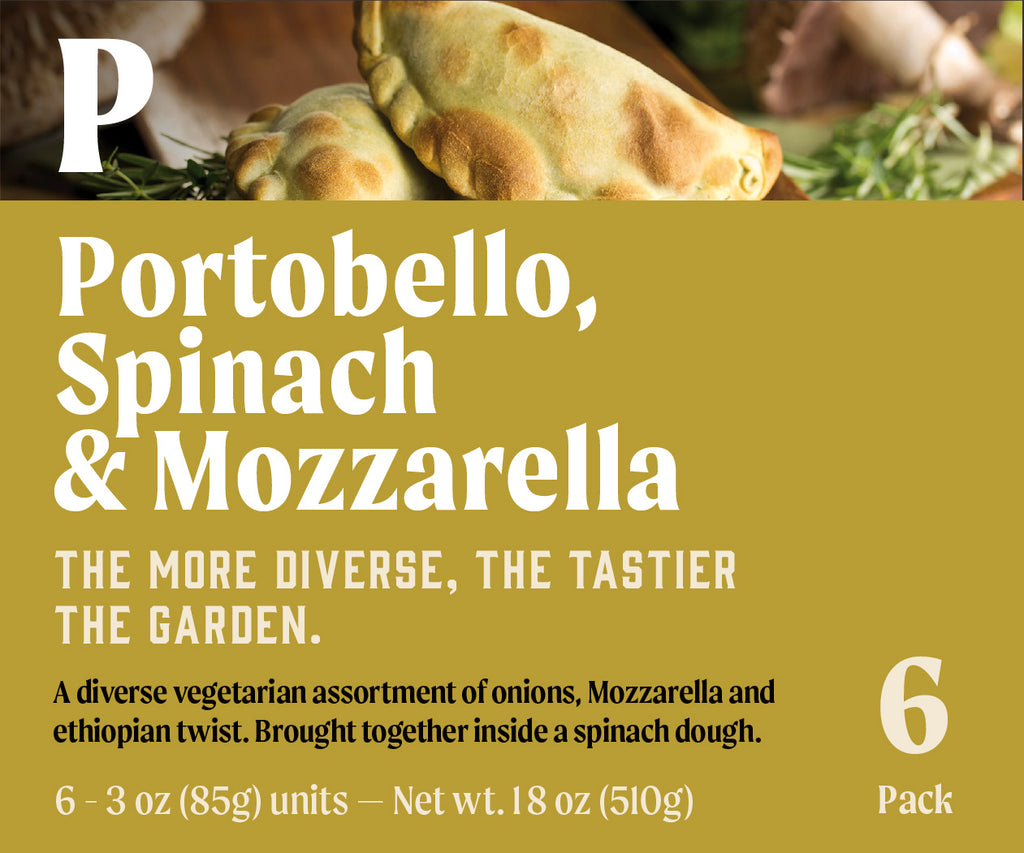 Portobello, Spinach & Mozza